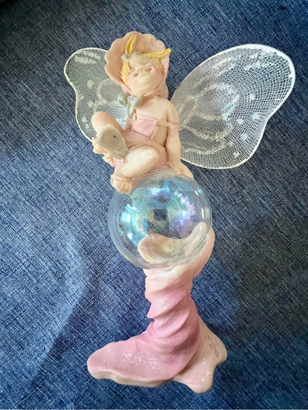 Rawcliffe Vintage 1992 Baby Bubble Fairy June ‘Coral’ Collectible